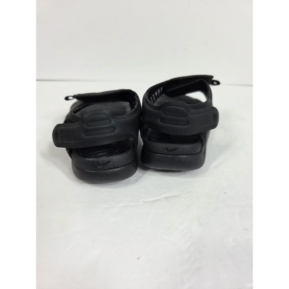 Nike sunray Black Sandals  adjust  baby / toddler Sz 4 C 4C